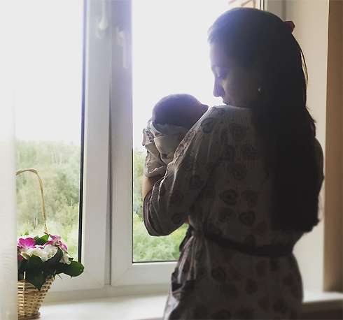 Анастасия Меськова родила сына 