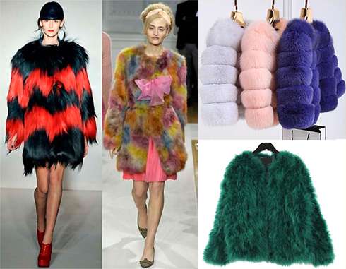 Как носить эко-мех?