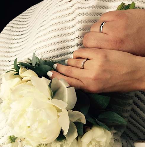 В октябре певица вышла замуж