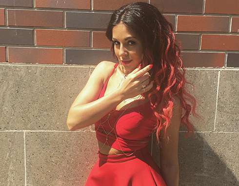 Певица Нюша