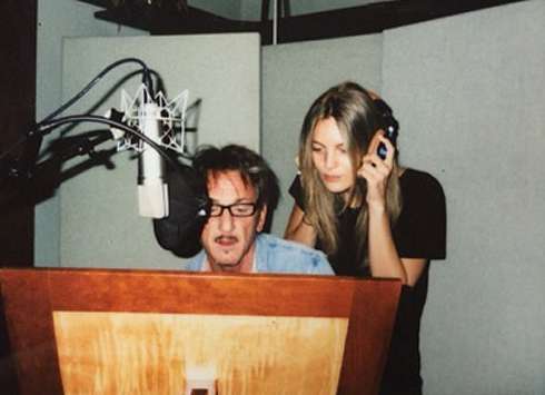 Шон Пенн и Лейла Джордж Шон Пенн и Лейла Джордж