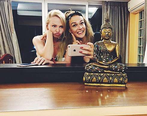 Дарья Пынзарь и Алена Водонаева