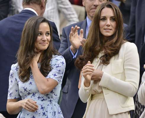 Кейт Миддлтон с сестрой Пиппой