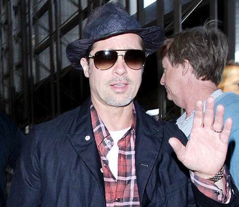 Брэд Питт впервые вышел в свет после расставания с Джоли