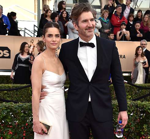 Аманда Пит и Дэвид Бениофф