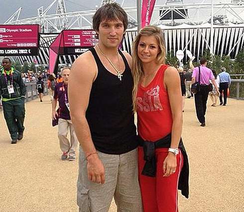 Александр Овечкин и Мария Кириленко Александр Овечкин и Мария Кириленко