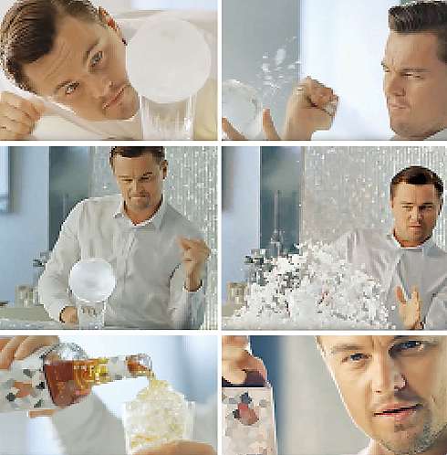 Леонардо Ди Каприо в рекламном ролике