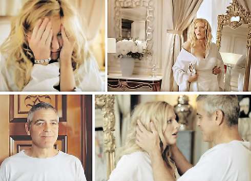 Джордж Клуни в рекламном ролике
