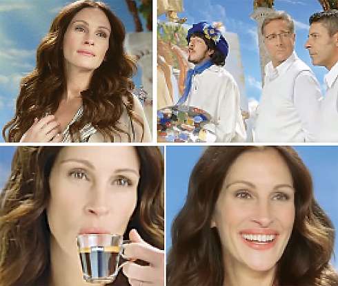 Джулия Робертс в рекламном ролике