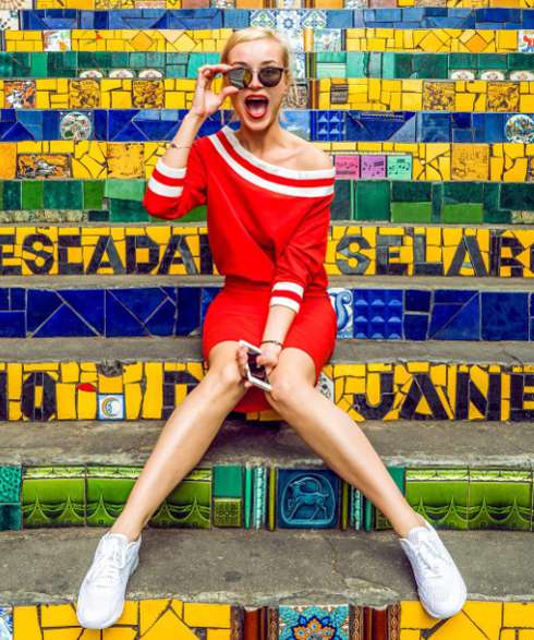 Полина Гагарина в Рио-де-Жанейро