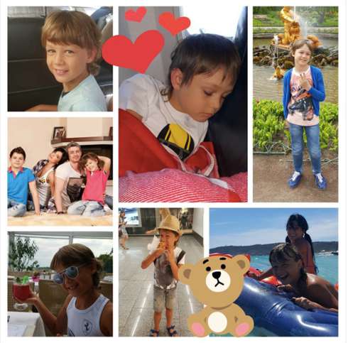 Телеведущая поздравила сына Максима с 9-летием