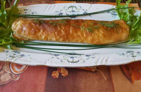 Этот рулет хорошо в горячем и холодном виде