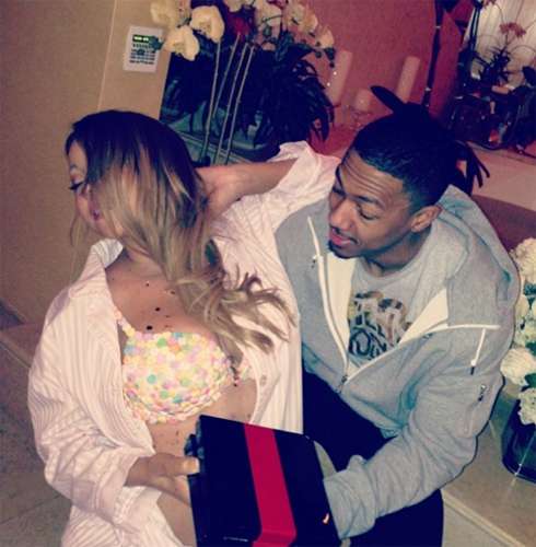 Ник Кэннон и Мэрайя Кэри