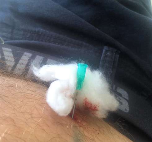 Этой фотографией артист напугал своих поклонников Этой фотографией артист напугал своих поклонников