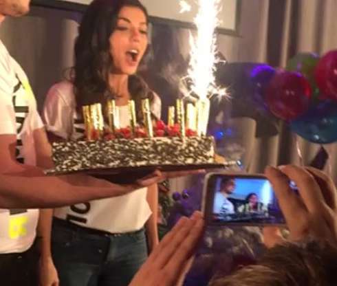 Анна Седокова отметила день рождения на Кипре
