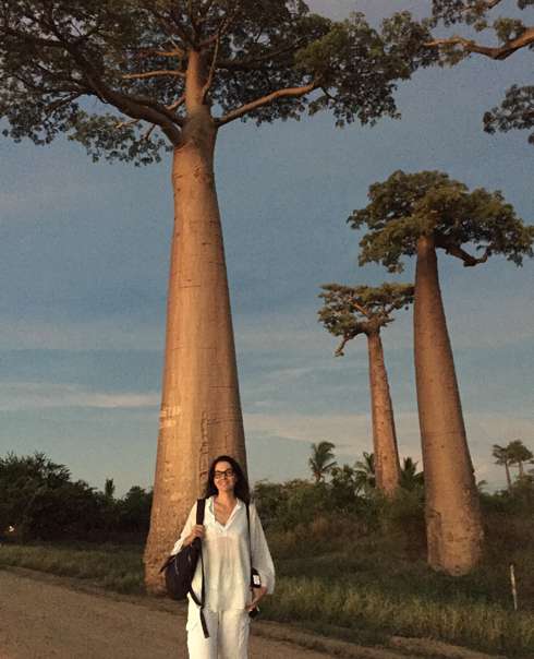Нина Шацкая побывала в долине баобабов