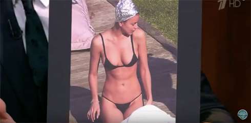 Фото Ирины с фольгой на голове наделало много шума