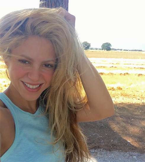 Шакире пришлось постараться, чтобы сделать это селфи