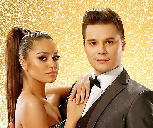 Юля Синицына и Василий Деловов - участники проекта Танцы со звездами