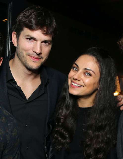 Эштон Катчер и Мила Тунис