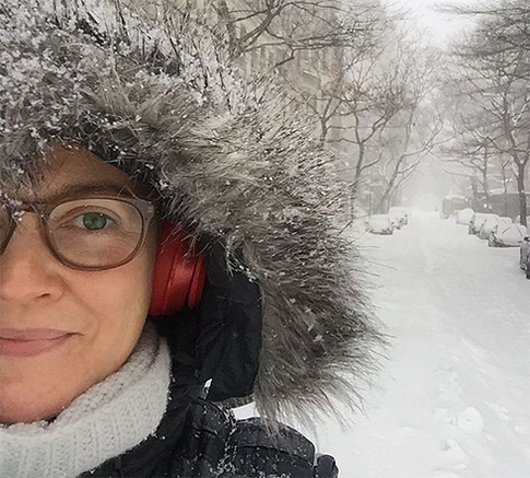 Как звезды пережили сильнейший снегопад в США?