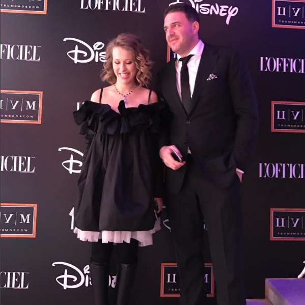 Вчера Ксения Собчак и Максим Виторган работали вместе 