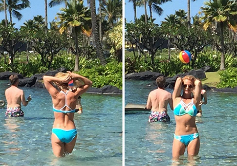 Бритни Спирс показала тело без ретуши