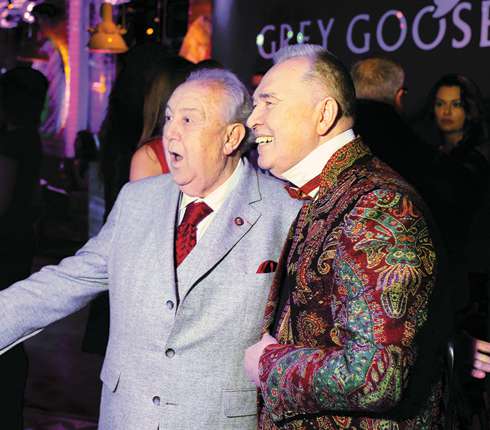 Зураб Церетели и Вячеслав Зайцев