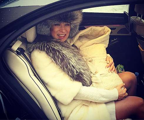 Актриса стала мамой во второй раз 19 января