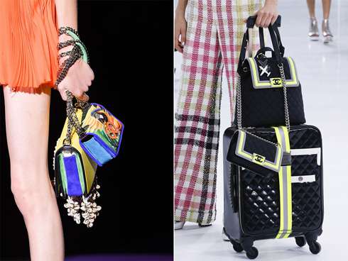 Сегодня актуальны двойные и даже тройные сумки