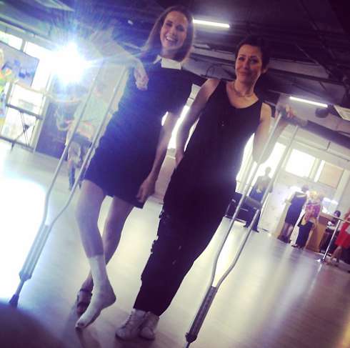 Наталья Лесниковская и Екатерина Волкова