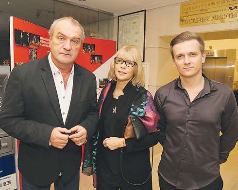 Александр Балуев, Вера Глаголева и Глеб Матвейчук
