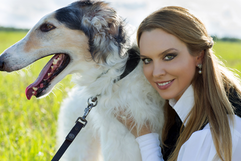 Варваре подарили собак для «царской охоты»