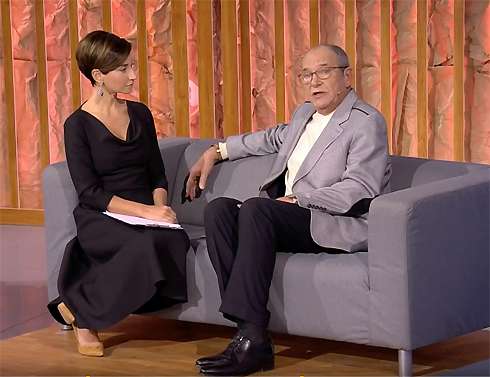 Актер в гостях у Софико Шеварнадзе