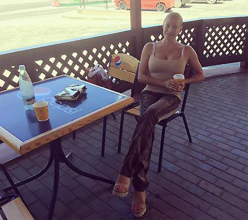 Анастасия Волочкова в Крыму