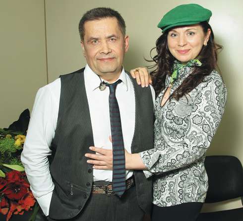 Николай Расторгуев с женой Натальей 