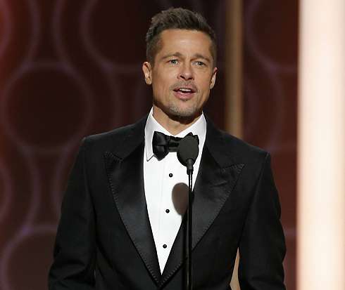 Брэд Питт на премии «Золотой глобус»