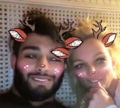 Бритни Спирс и Сэм Асгари отметили Рождество вместе