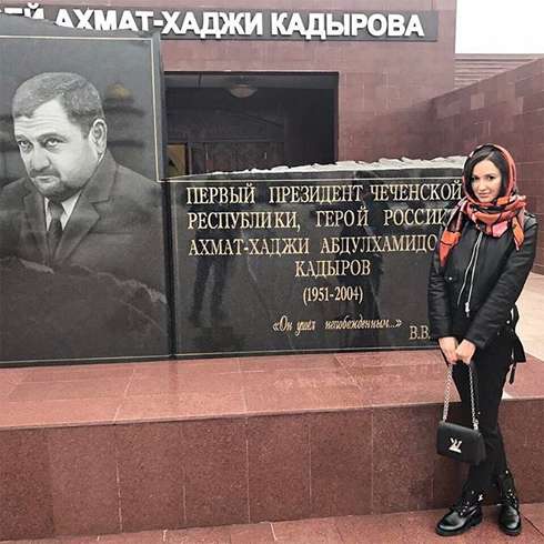 Ольга Бузова прилетела в Чечню