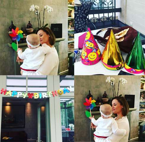 Юлия Проскурякова с дочерью Вероникой