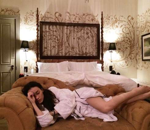 Артистка все свободное время проводит с малышкой и постоянно не высыпается