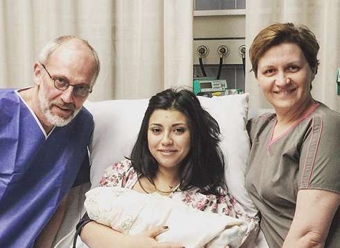 Прибавление в семье Гордон