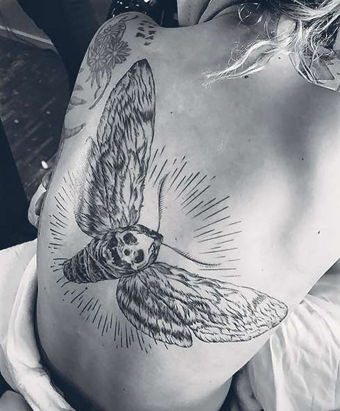 Новая татуировка Леди Гаги