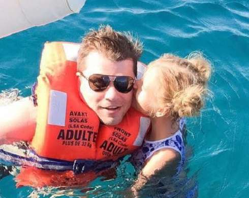 Гарик Харламов с дочкой Настей