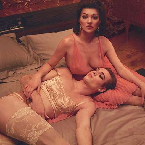 Модели должны были чувствовать себя нагими