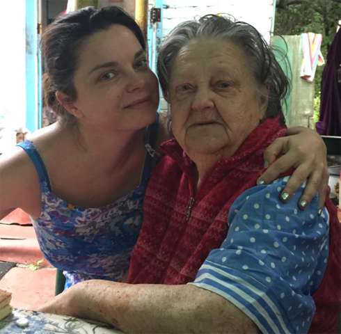 Наташа и ее любимая бабушка