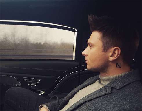 Новая татуировка Лазарева, возможно, посвящена его сыну