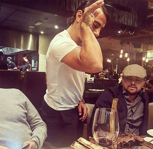 Леонардо Ди Каприо познакомился с турецким мясником Нусретом Гёкче