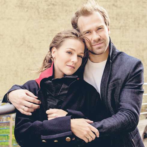 Алексей Морозов и его жена Дана Абызова