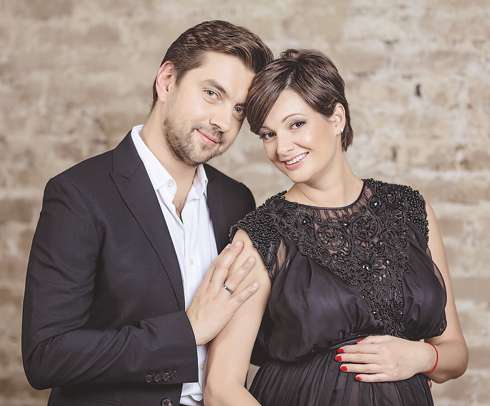 Виктория Талышинская с мужем Иваном